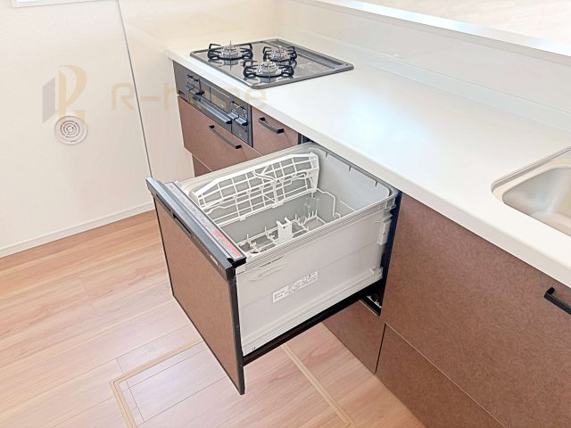 ひたちなか市市毛4期　新築戸建て　1号棟の設備|ビルトイン食器洗い乾燥機付き！とってもラクラク嬉しい時短アイテムです♪