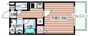 【間取り】 | プランドール中之島
