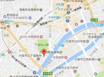 【地図】 | ＲＩＶＥＲ　ＦＯＲＤ中之島