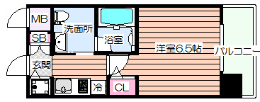 【間取り】 | エスライズ堂島川
