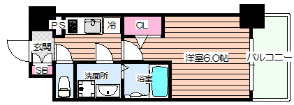 【間取り】 | エスリード福島グレイス