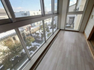 【バルコニー】 | 花見ヶ丘ハイツ | サンルーム 工事後のイメージ写真です。