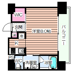 【間取り】 | レジュールアッシュ梅田WEST