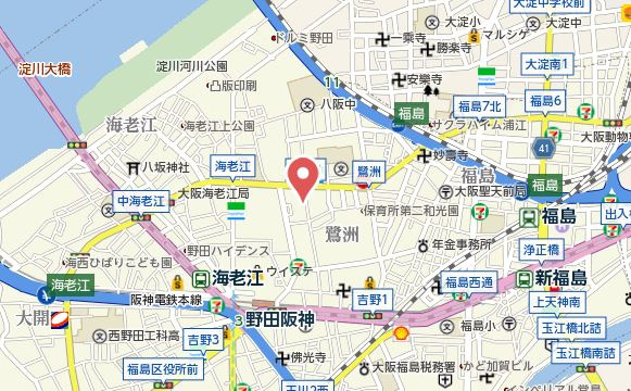 【地図】 | レジュールアッシュ梅田WEST