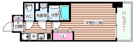 【間取り】 | Luxe海老江Ⅱ