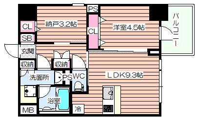 【間取り】 | S-RESIDENCE福島diverse
