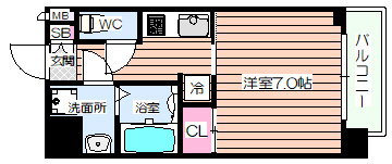 【間取り】 | S-RESIDENCE福島grande
