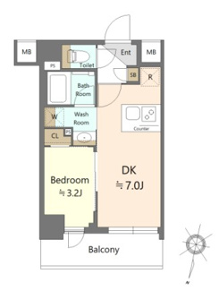 【間取り】 | SHOKEN Residence西馬込 | SHOKEN Residence西馬込