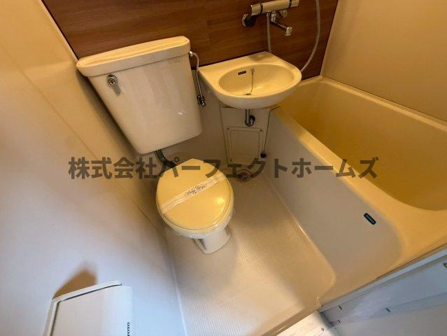 ブルースカイハイツ田井の浴室|きれいなお風呂です