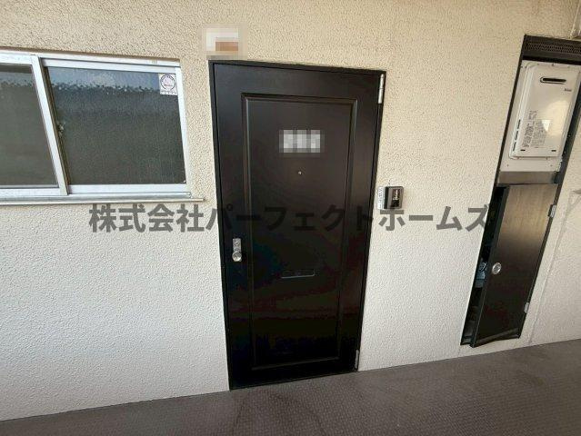 ブルースカイハイツ田井の玄関|シンプルで使いやすい玄関です