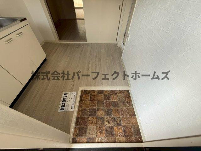 ブルースカイハイツ田井の玄関|ゆったりとした玄関です
