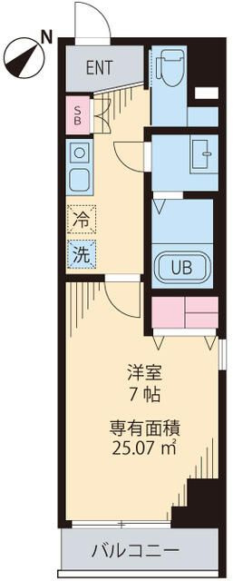 キャトル　セゾンの間取り