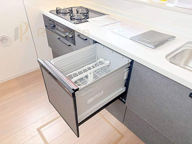 ひたちなか市市毛4期　新築戸建て　2号棟の設備|ビルトイン食器洗い乾燥機付き！とってもラクラク嬉しい時短アイテムです♪