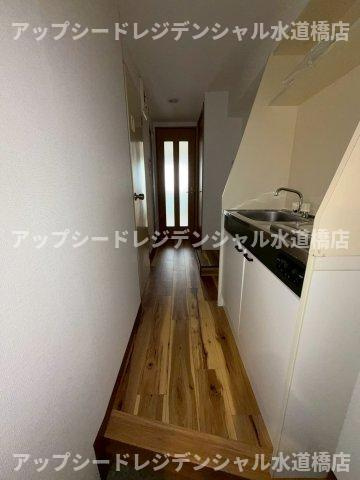 後楽園キャステールの玄関