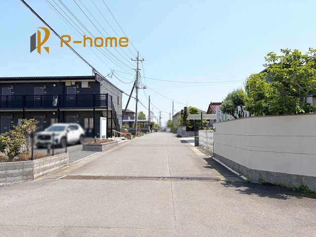 ひたちなか市市毛4期　新築戸建て　3号棟の前面道路含む現地写真|周辺環境も併せて案内致します♪
ぜひ現地へお越しください♪
