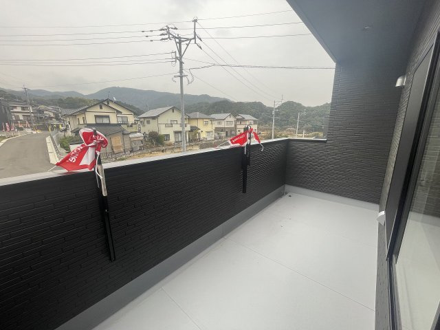タマタウン相浦北　3号地のバルコニー