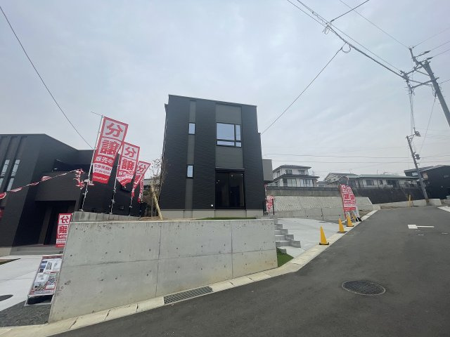 タマタウン相浦北　3号地の前面道路含む現地写真