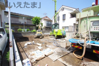 【外観】 | 【仲介手数料無料！！】日野市日野台2丁目　新築戸建て（全1棟）1号棟 4980万円 | 令和8年5月15日撮影　建築中
