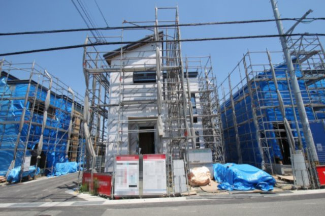大そねⅥ　2号棟　新築戸建（全5区画）の外観|2号棟　土地面積　123.09㎡（約37.23坪）