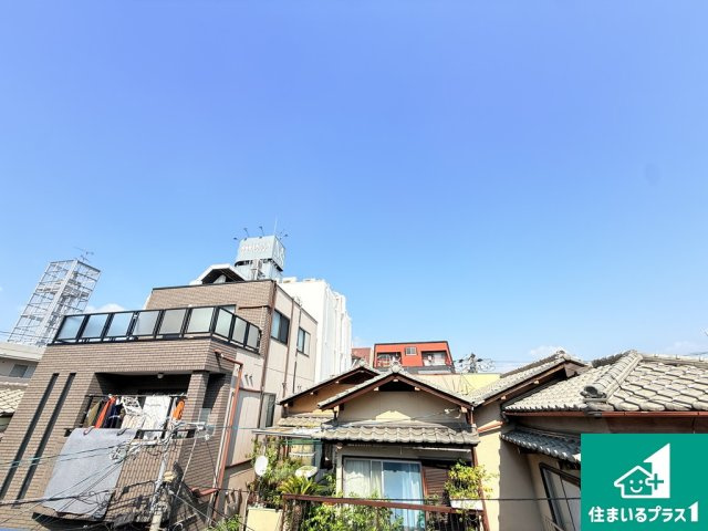 長居西１丁目　中古戸建の前面道路含む現地写真