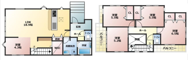 【間取り】 | 北区麻生田5丁目