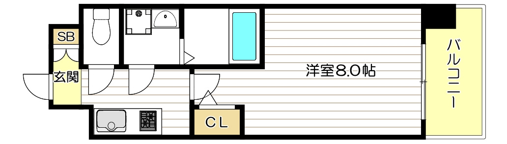 La Douceur天王寺の間取り