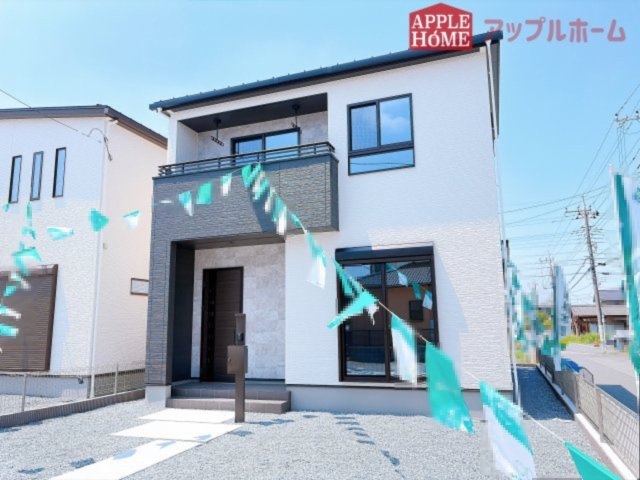 [新築住宅] 深谷市上野台 第59期 全3棟の外観|◆外観写真◆スタイリッシュな外観が目を引くお洒落ハウス！ぜひ一度内覧へお越しください！物件の魅力沢山お伝えします！いつでもお気軽にお問合せOKです！TEL「0120-466263」