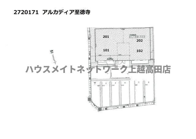 アルカディア至徳寺の区画図|配置図