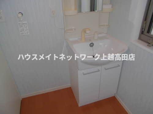アルカディア至徳寺の独立洗面台|シャワー洗面
