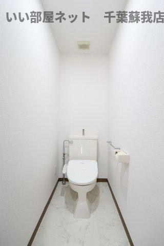 オーシャンビュー壱番館のトイレ|コンパクトで使いやすいトイレです