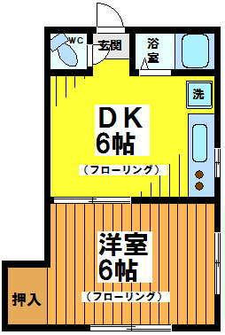 ハイム寿の間取り