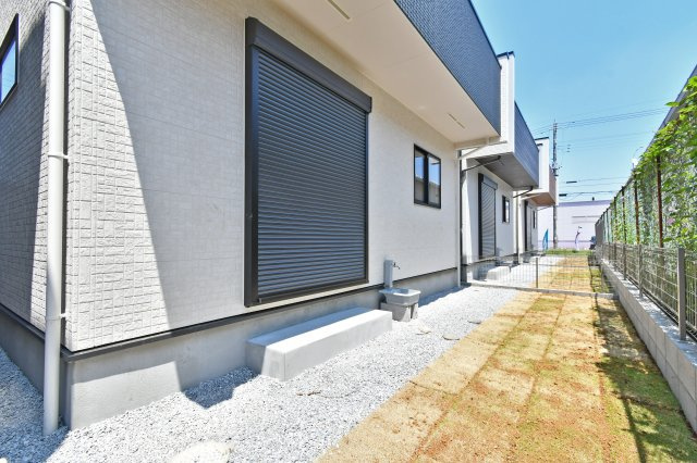 上尾市本町５丁目　全4棟　2号棟の庭