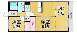 ツインパレス北伊丹の間取り