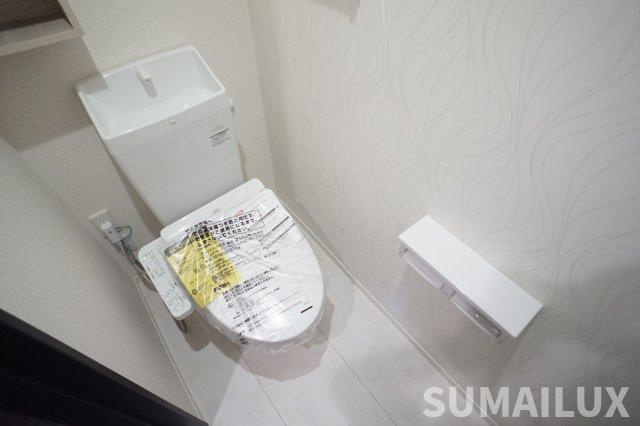 熊本市東区下南部１丁目のアパートのトイレ