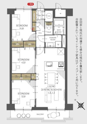 菊水ターミナルハイツの間取り