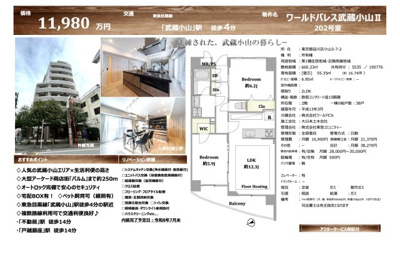 【その他】 | ワールドパレス武蔵小山Ⅱ　仲介手数料無料＋60万円現金プレゼント中