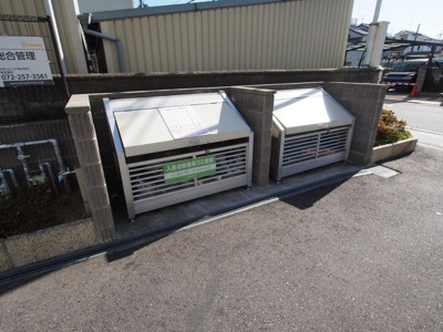 【その他共用部分】 | ヴィラ　クエンティ | 敷地内ゴミ捨場