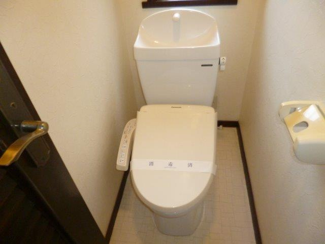 福島星島貸家のトイレ|ウォシュレット