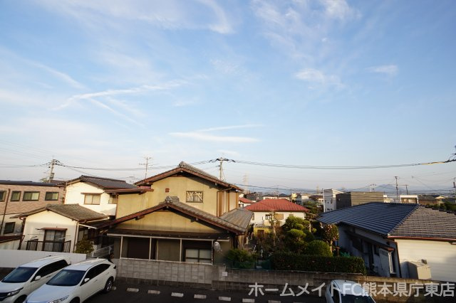 熊本市東区下江津１丁目のタウンの展望