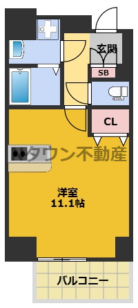 【間取り】 | プレサンス鶴舞公園セラヴィ | 間取りです。