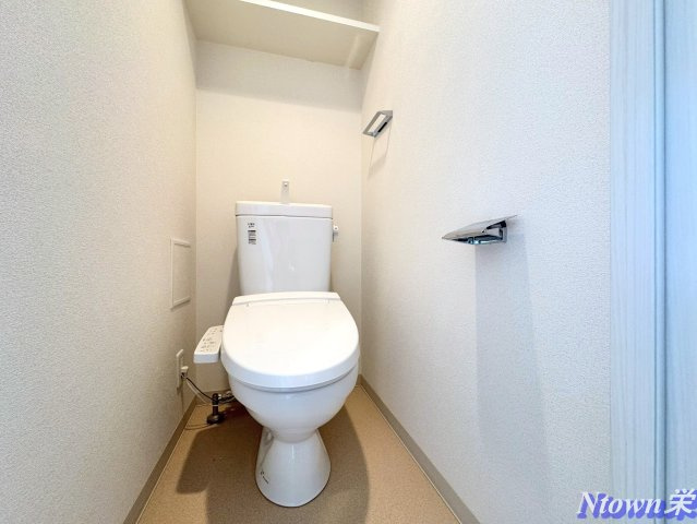 【トイレ】 | プレサンス鶴舞公園セラヴィ | 落ち着いた色調のトイレです