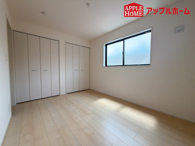 [新築住宅] さいたま市北区植竹町1丁目 全2棟の洋室|居室は全室収納あり！たっぷりある収納活用でお部屋もキレイを保てます♪