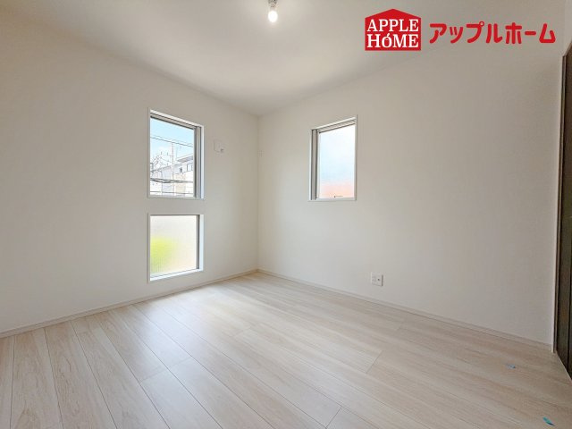 [新築住宅] さいたま市桜区桜田 1期の洋室|居室は全室収納あり！たっぷりある収納活用でお部屋もキレイを保てます♪