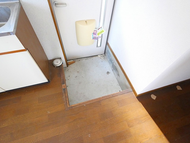 富士荘の玄関|落ち着いた玄関です