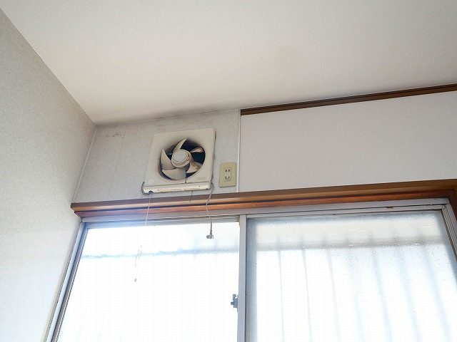 富士荘の設備|換気扇完備