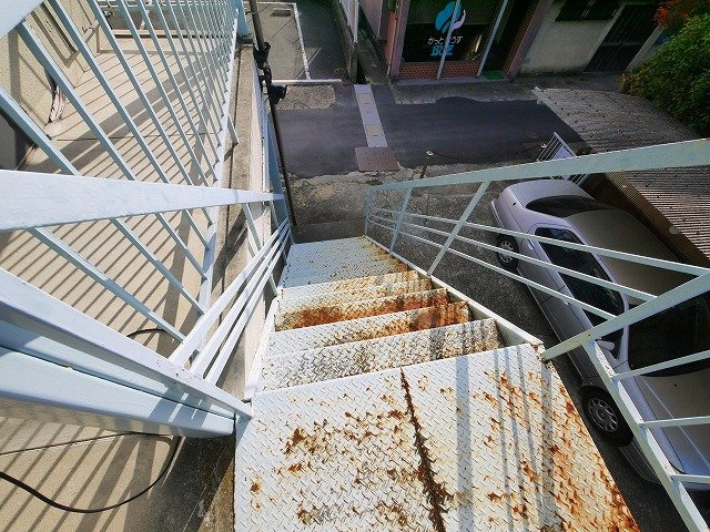 富士荘のその他共用部分|共有階段になります