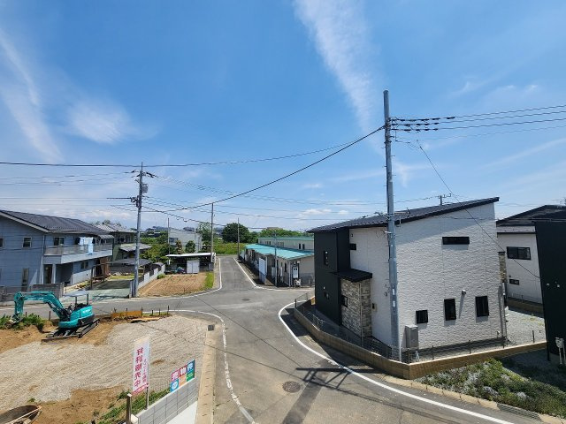 ハートフルタウン 高崎市石原町新築の展望|現地撮影