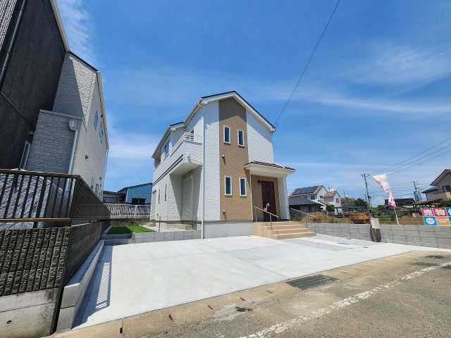 ハートフルタウン 高崎市石原町新築の外観|現地撮影