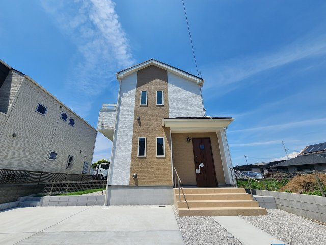 ハートフルタウン 高崎市石原町新築の外観|現地撮影