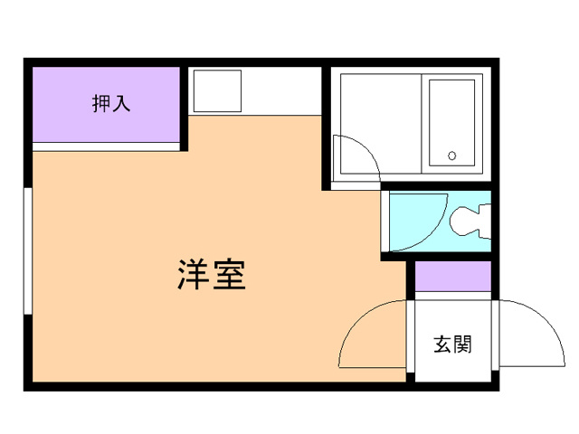 ハイツクリエイトの間取り